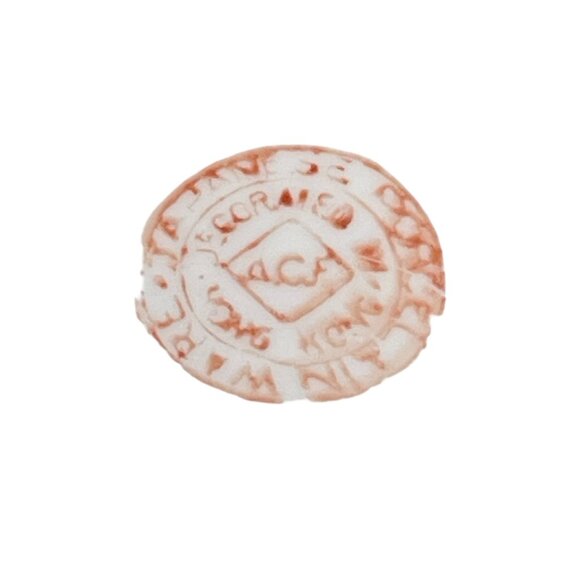 Vintage Japanese ACF Floral Phoenix Design 8 Porcelain Hand Painted in Hong Kon - Picture 4 of 11